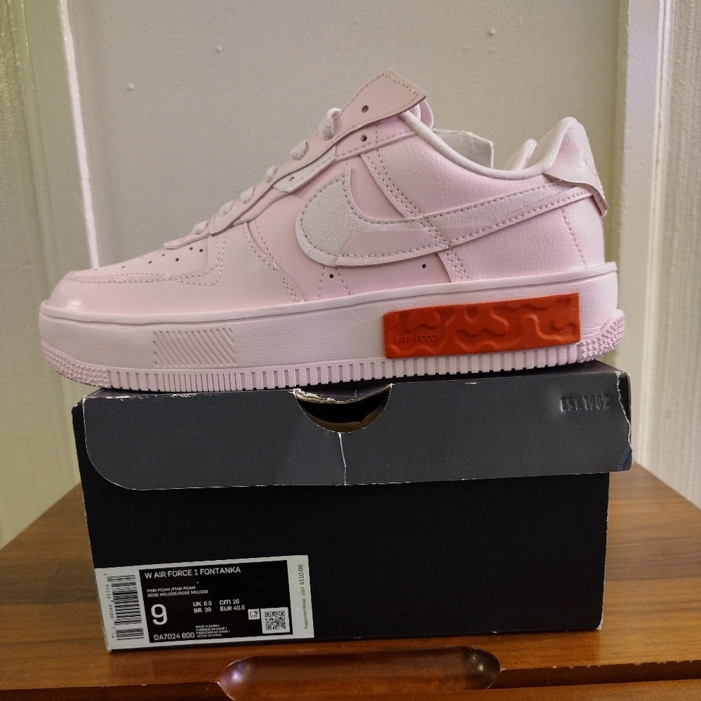 Nike Air Force 1s Fontanka Foam " Valentines Day "